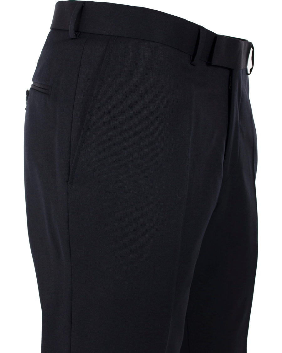 Heren | Broeken | Oscar Jacobson | Dave Kostymbyxa 100% Wool Navy 44
