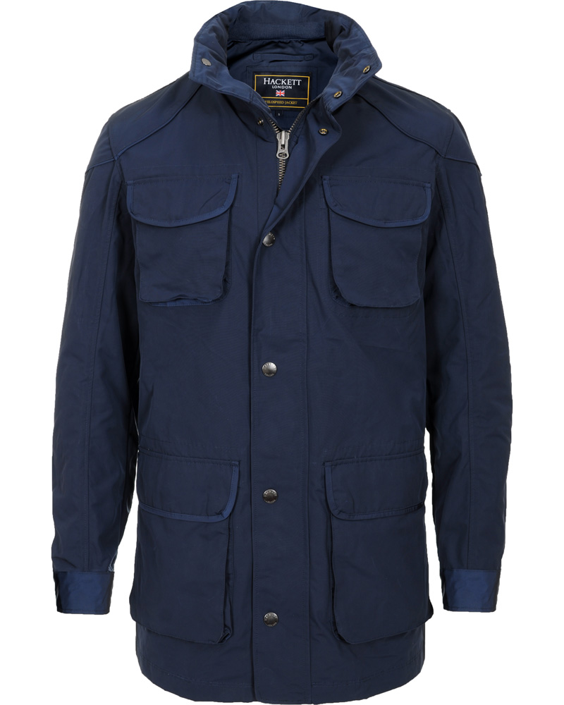 Heren | Jassen | Hackett | Summer Velospeed Jacket Navy