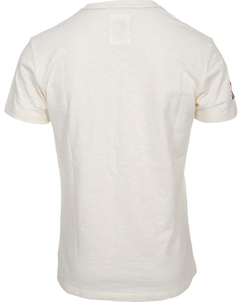 Heren | T-shirts | Hackett | Logo Tee Off White