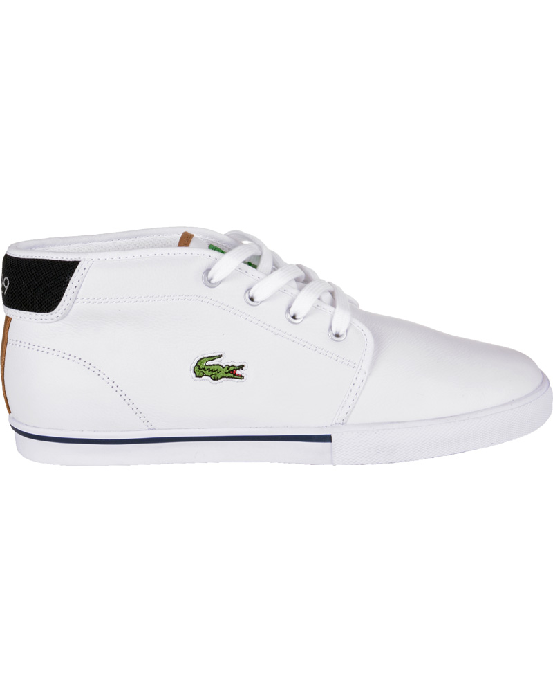 Heren | Lacoste Ampthill Tri Sneaker White Dark Blue | Lacoste | Ampthill Tri Sneaker White Dark Blue
