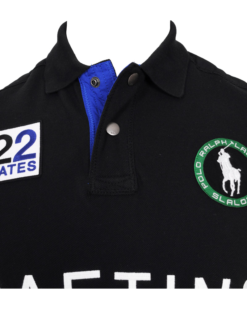Heren | Polo's | Polo Ralph Lauren | Custom Fit Polo Kayak Polo Black