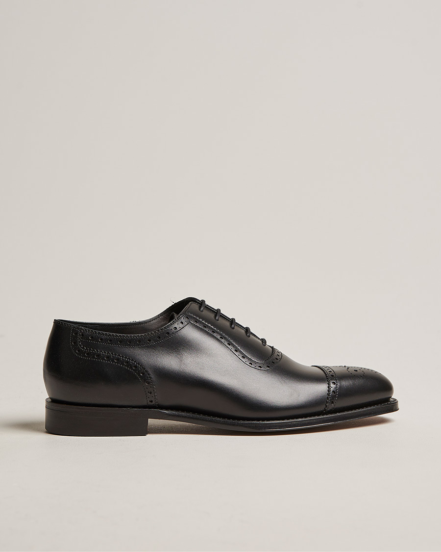 Heren | Loake 1880 Strand Brogue Black Calf | Loake 1880 | Strand Brogue Black Calf