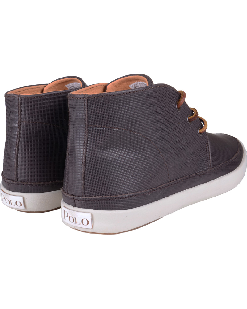 Heren | Polo Ralph Lauren Erwin Sneaker Dark Brown | Polo Ralph Lauren | Erwin Sneaker Dark Brown