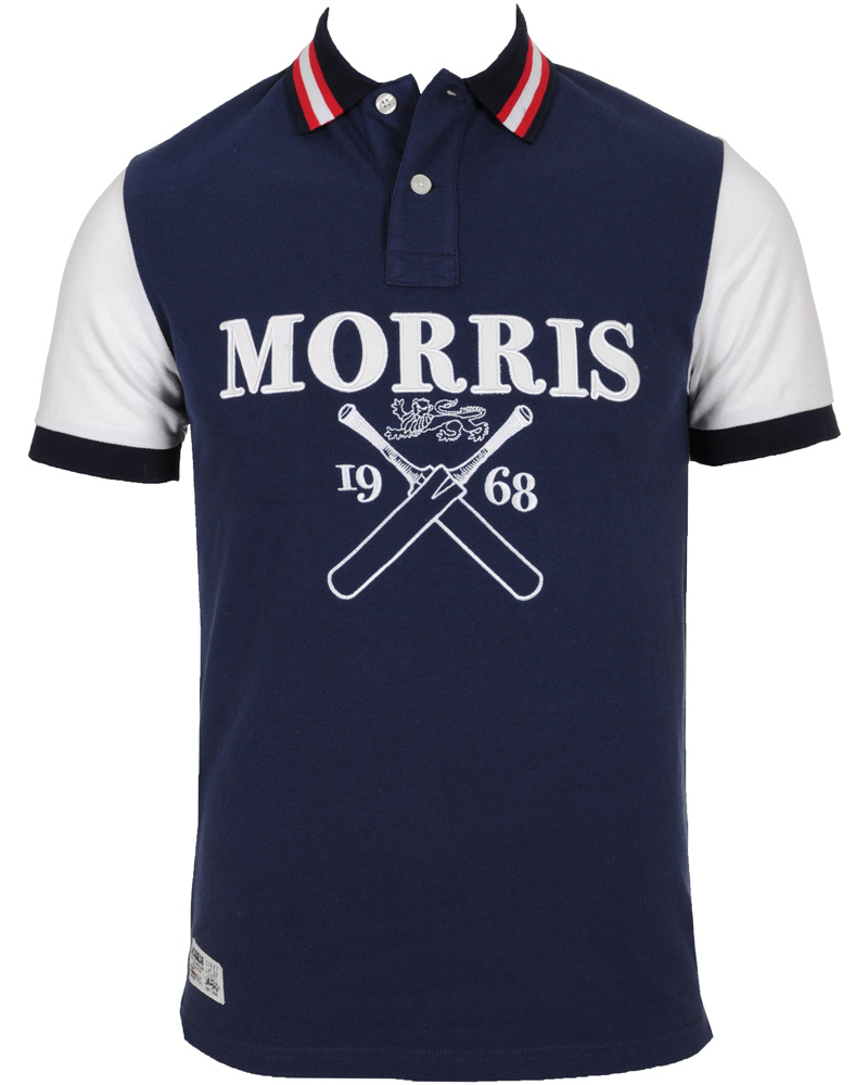 Heren | Polo's | Morris | Guildford Piqué Navy