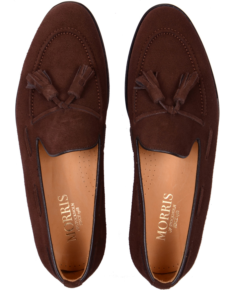 Heren | Morris Avon Tassel Loafer Brown | Morris | Avon Tassel Loafer Brown