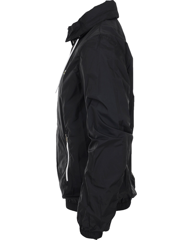 Heren | Jassen | Lacoste | Hood Windbreaker Jacket Black/White