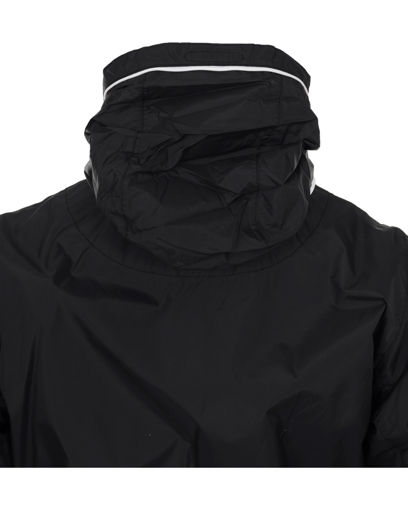 Heren | Jassen | Lacoste | Hood Windbreaker Jacket Black/White