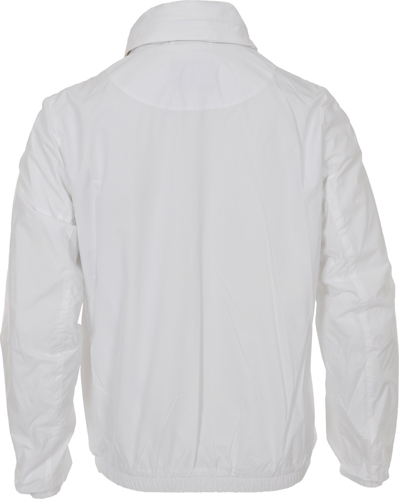 Heren | Jassen | Lacoste | Hood Windbreaker Jacket White/Navy
