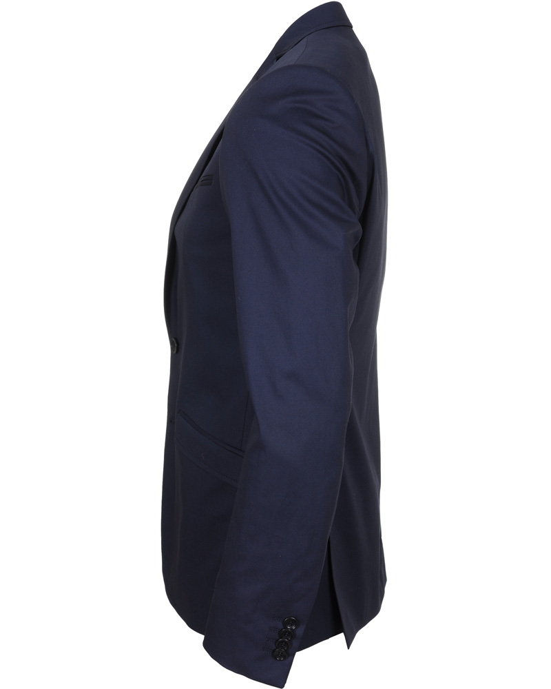 Heren | Blazers | Tiger of Sweden | Nedvin Cotton Blazer Blue 46