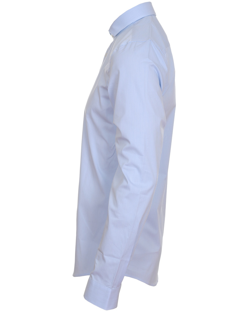 Heren | Overhemden | Tiger of Sweden | Thornie Stripe Light Blue