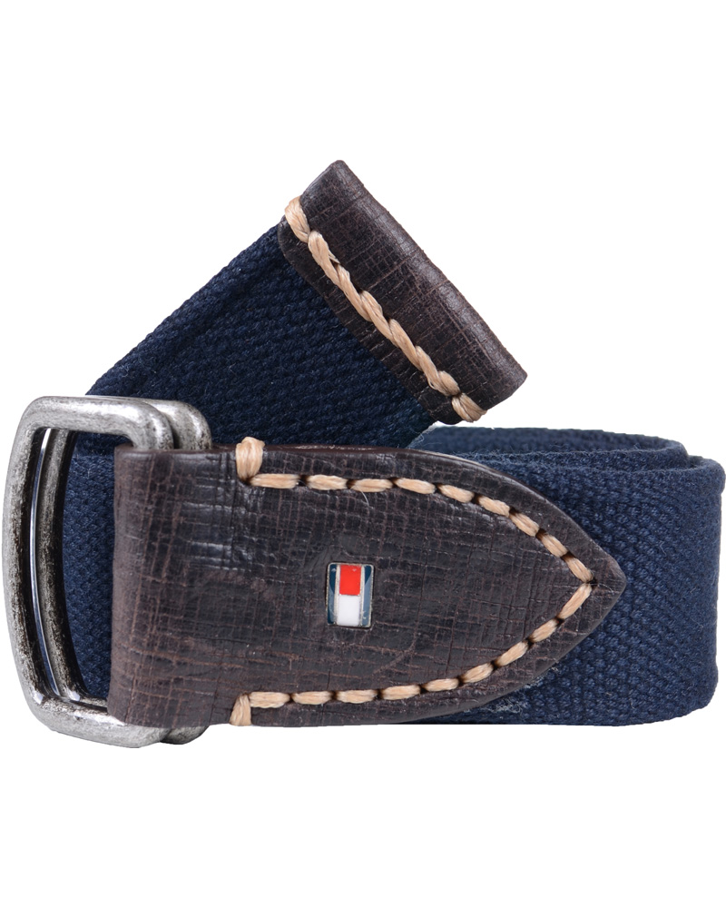 Heren | Tommy Hilfiger Campbell Belt French Blue | Tommy Hilfiger | Campbell Belt French Blue