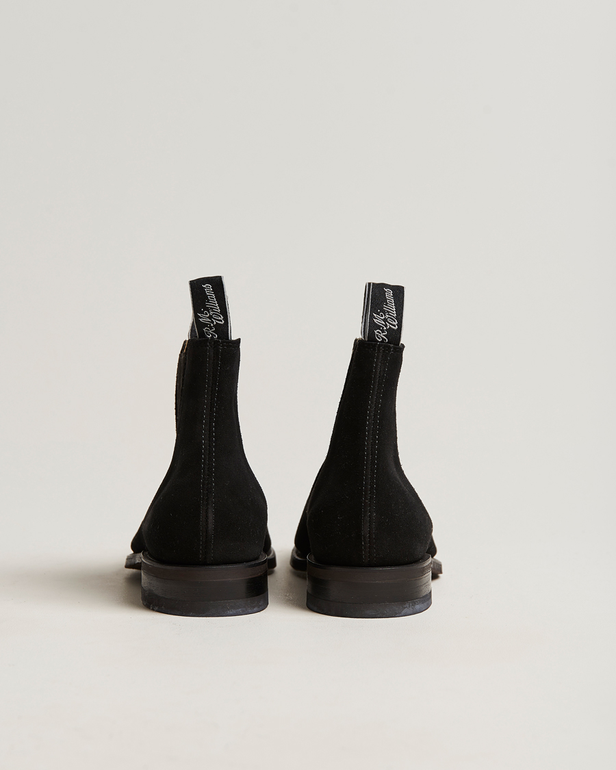 Heren | R.M.Williams Blaxland G Boot Suede Black | R.M.Williams | Blaxland G Boot Suede Black