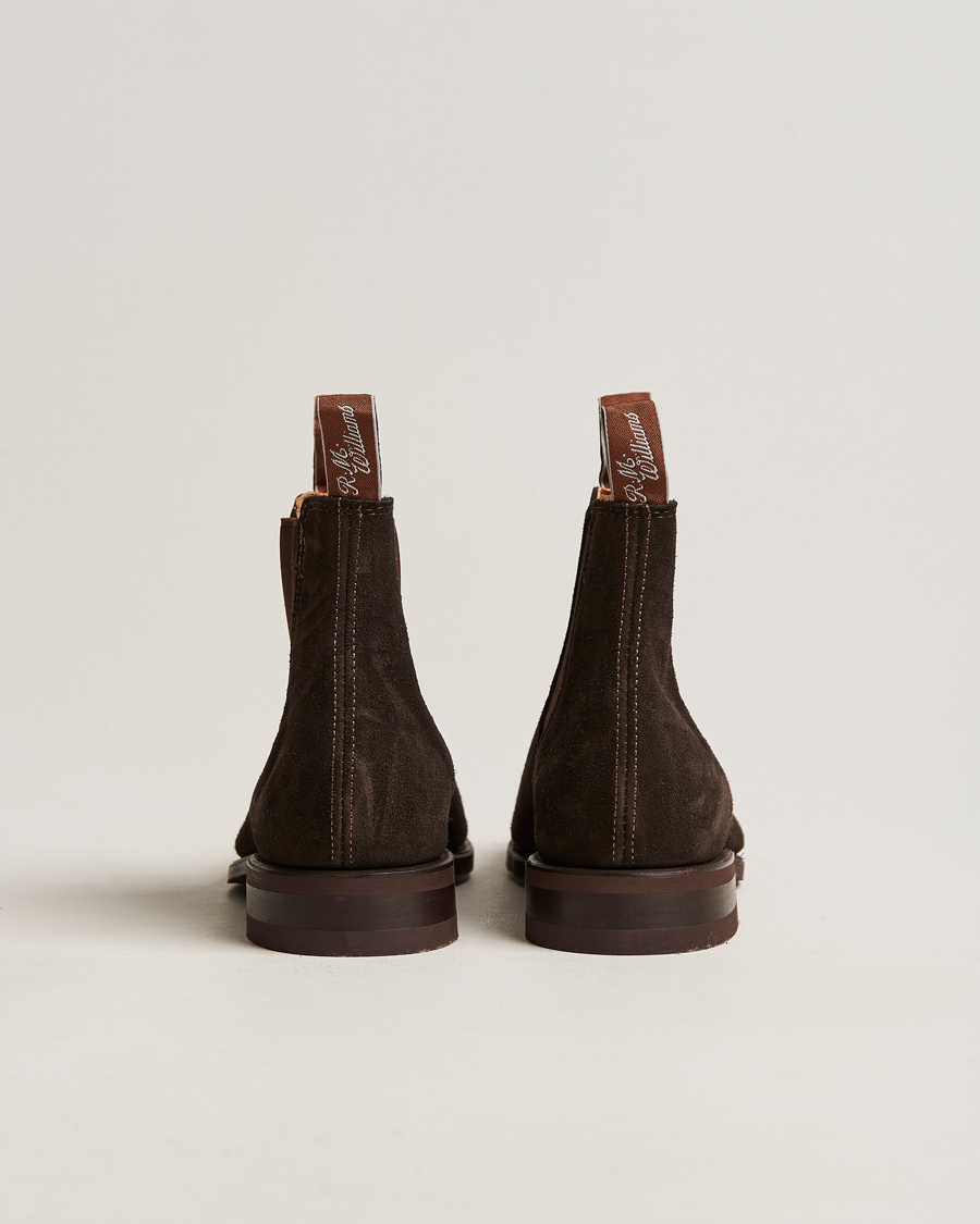 Heren | R.M.Williams Wentworth G Boot Chocolate Suede | R.M.Williams | Wentworth G Boot Chocolate Suede