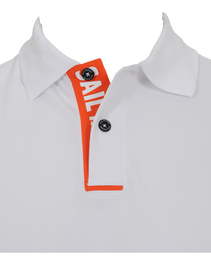Heren | Polo's | Sail Racing | Race Polo White