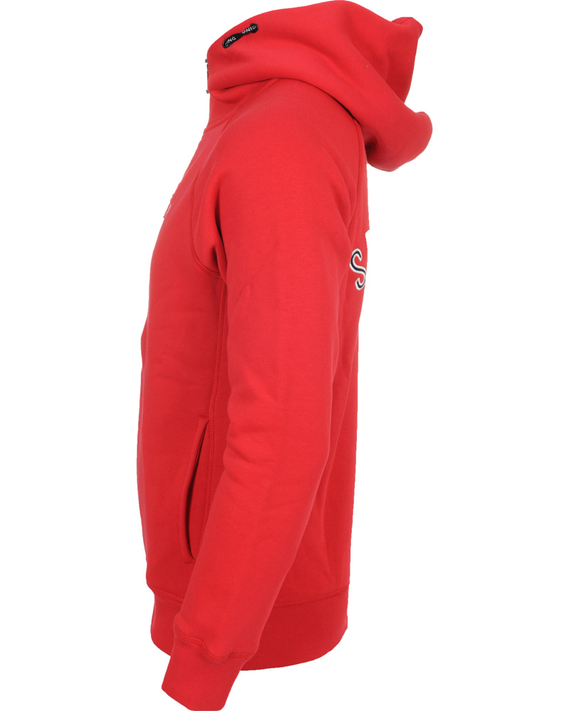 Heren | Truien | Sail Racing | SR Zip Hood Red