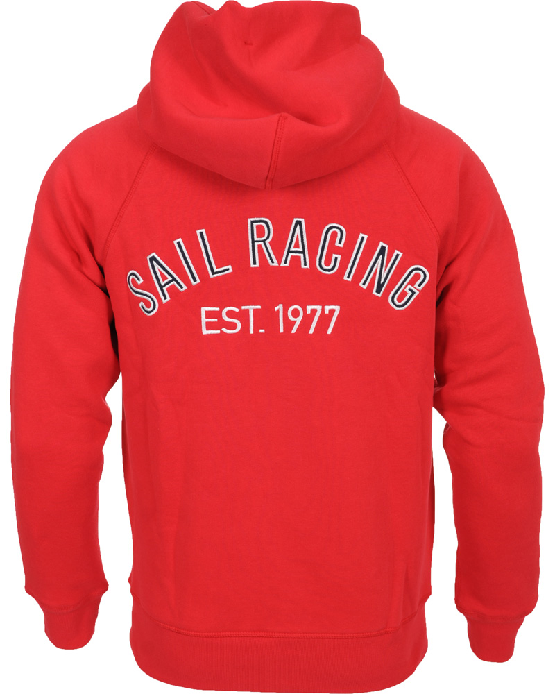 Heren | Truien | Sail Racing | SR Zip Hood Red