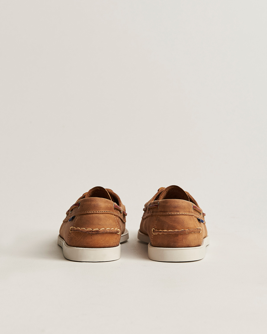 Heren | Bootschoenen | Sebago | Docksides Nubuck Boat Shoe Brown