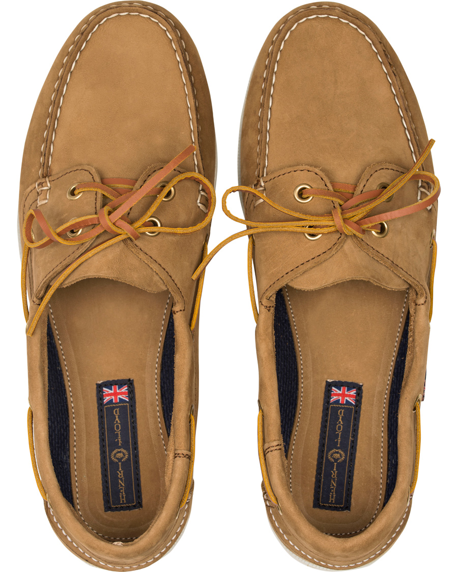 Heren | Henri Lloyd Arkansa Boat Shoe Brown Nubuck | Henri-Lloyd | Henri Lloyd Arkansa Boat Shoe Brown Nubuck