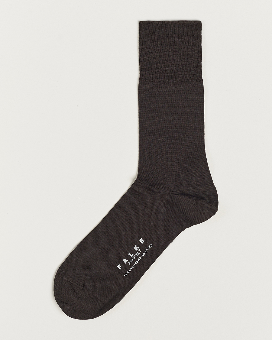 Heren | Ondergoed | Falke | Airport Socks Brown