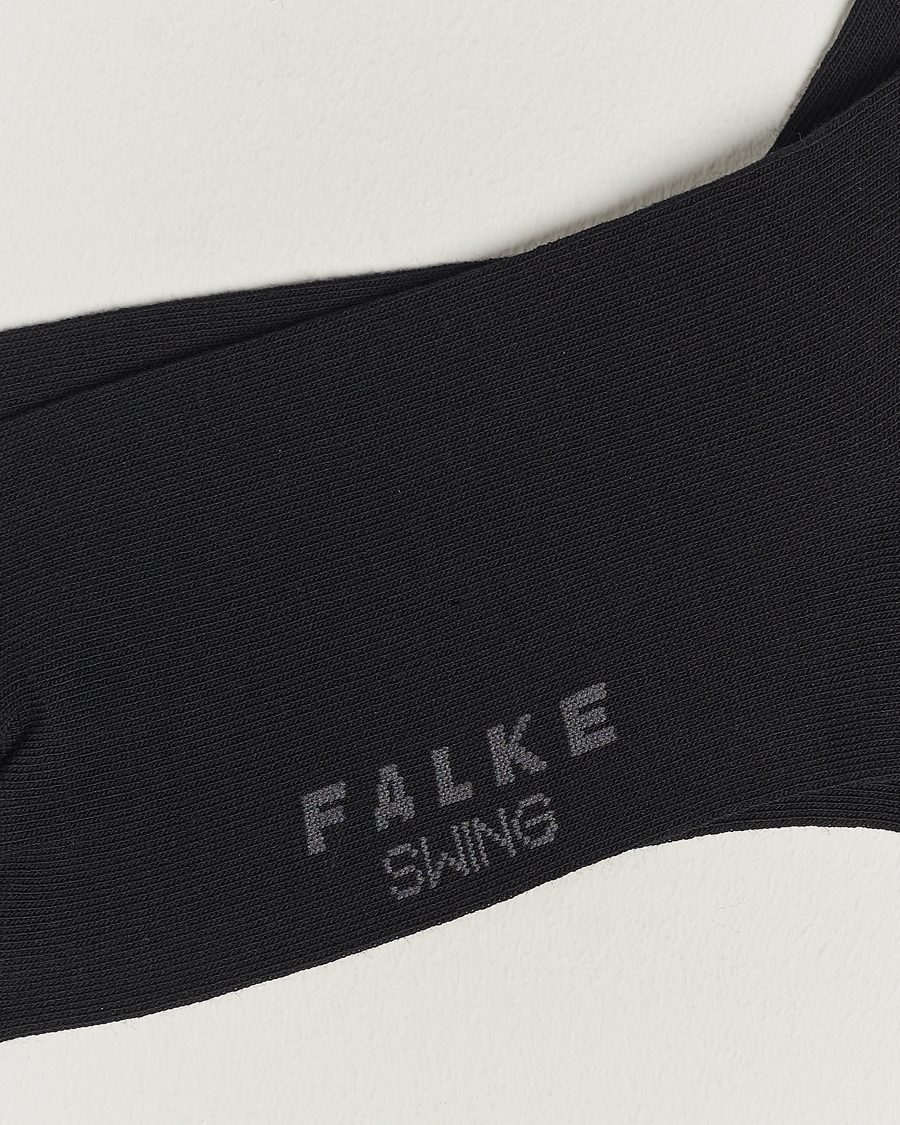 Heren | Alledaagse sokken | Falke | Swing 2-Pack Socks Black