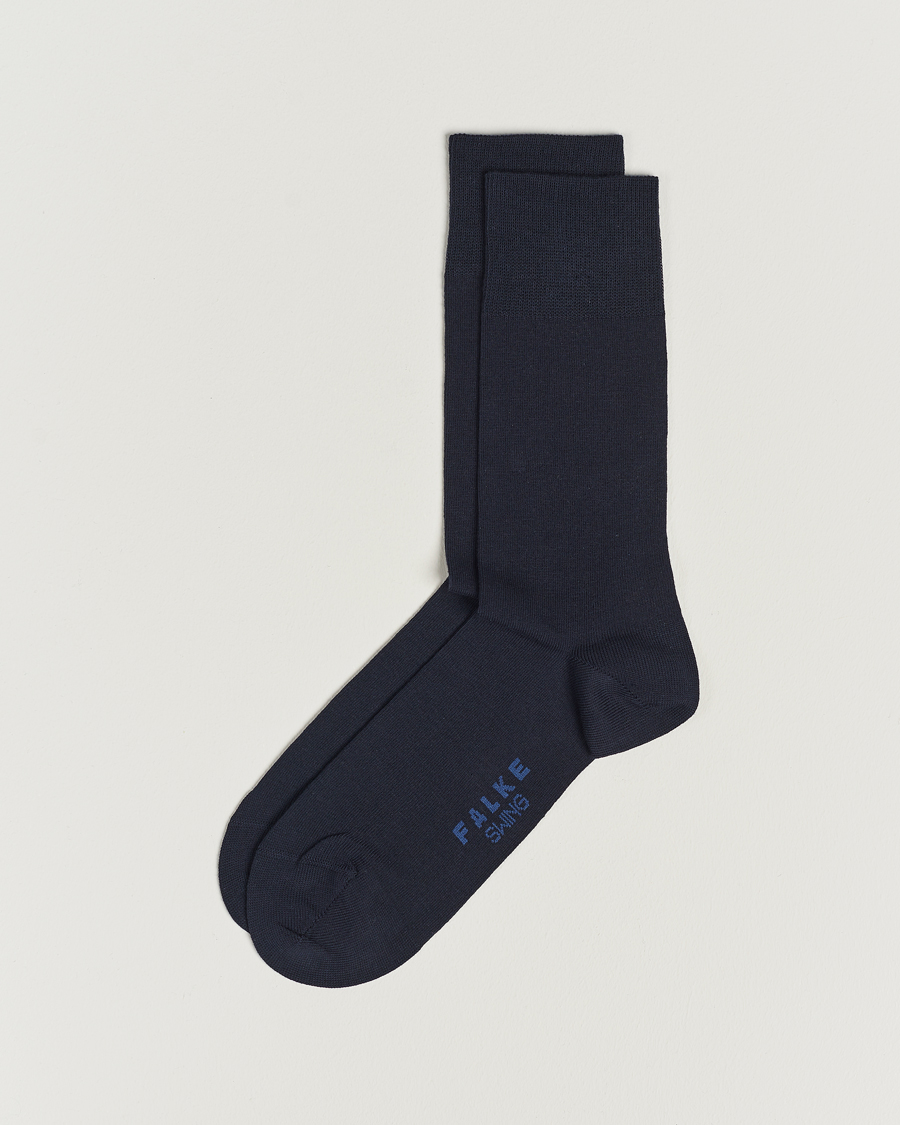 Heren | Ondergoed | Falke | Swing 2-Pack Socks Navy