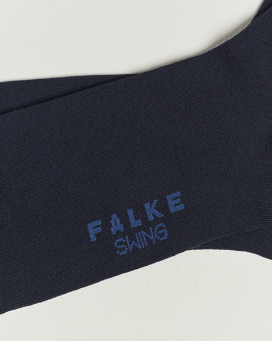 Heren | Alledaagse sokken | Falke | Swing 2-Pack Socks Navy