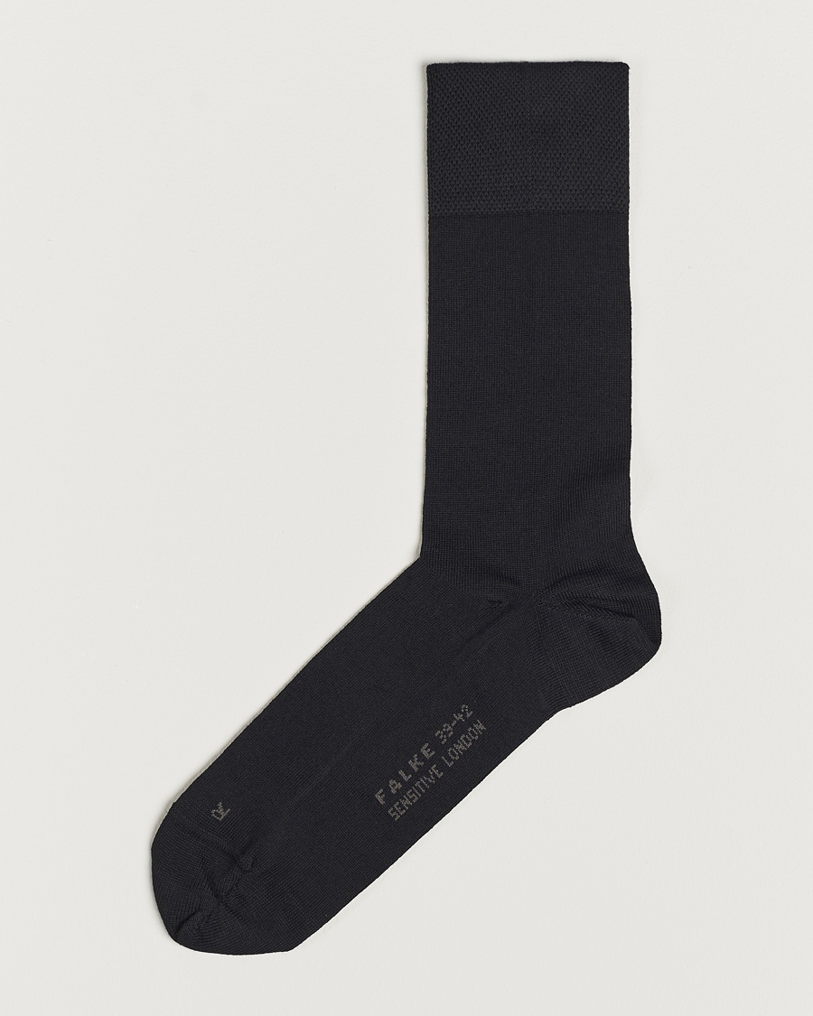 Heren | Ondergoed | Falke | Sensitive Socks London Black