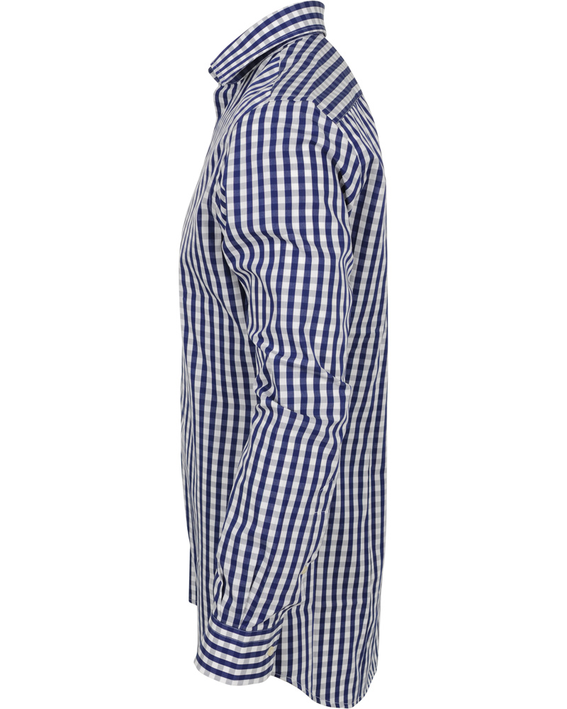 Heren | Overhemden | J.Lindeberg | Daniele Essential Prints Shirt Navy