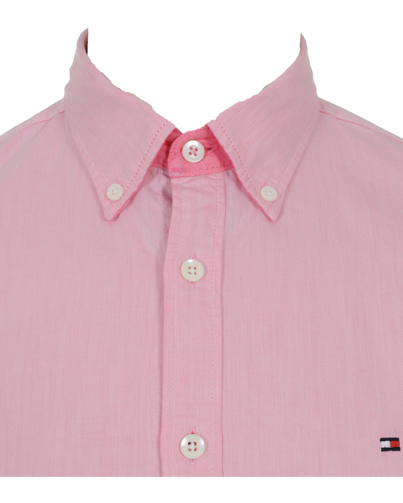 Heren | Overhemden | Tommy Hilfiger | Two Tone New York Fit Shirt Pink