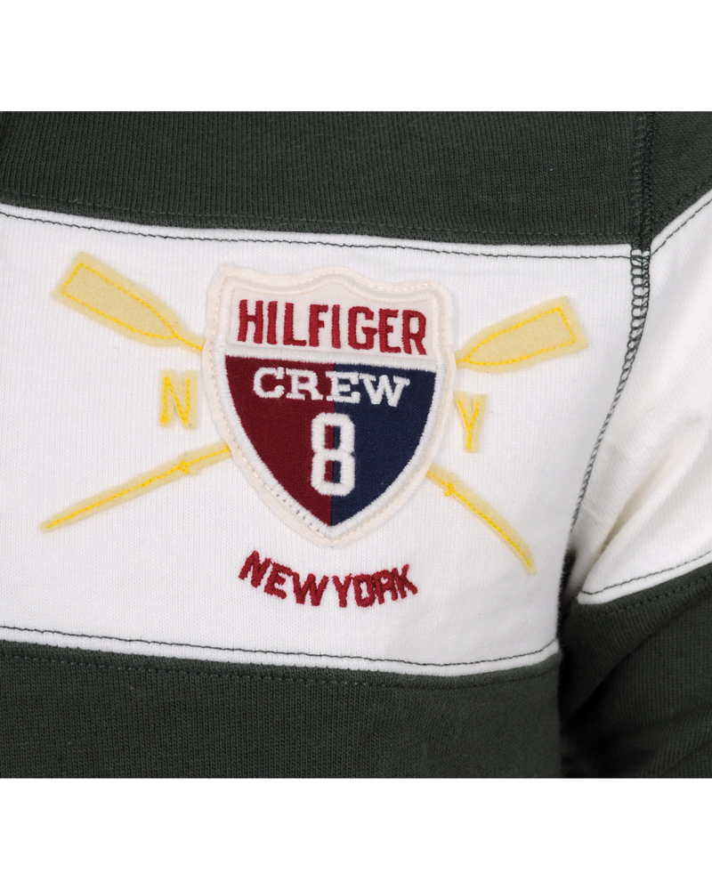 Heren | Truien | Tommy Hilfiger | Cliff Stripe Rugby Climbing Ivy