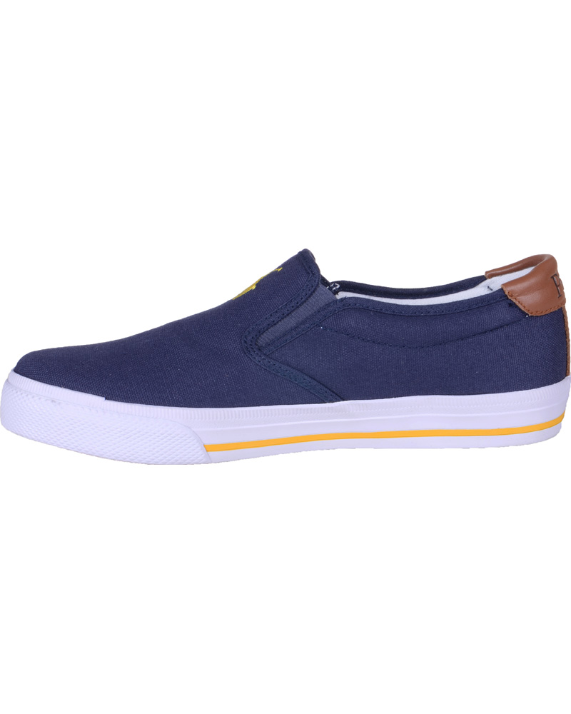 Heren | Polo Ralph Lauren Vaughn Slip On Sneaker Navy | Polo Ralph Lauren | Vaughn Slip On Sneaker Navy