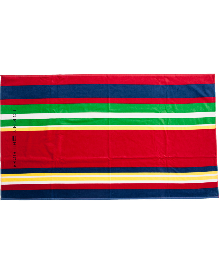 Heren | Tommy Hilfiger Handduk Kelly Green/Multi | Tommy Hilfiger | Handduk Kelly Green/Multi