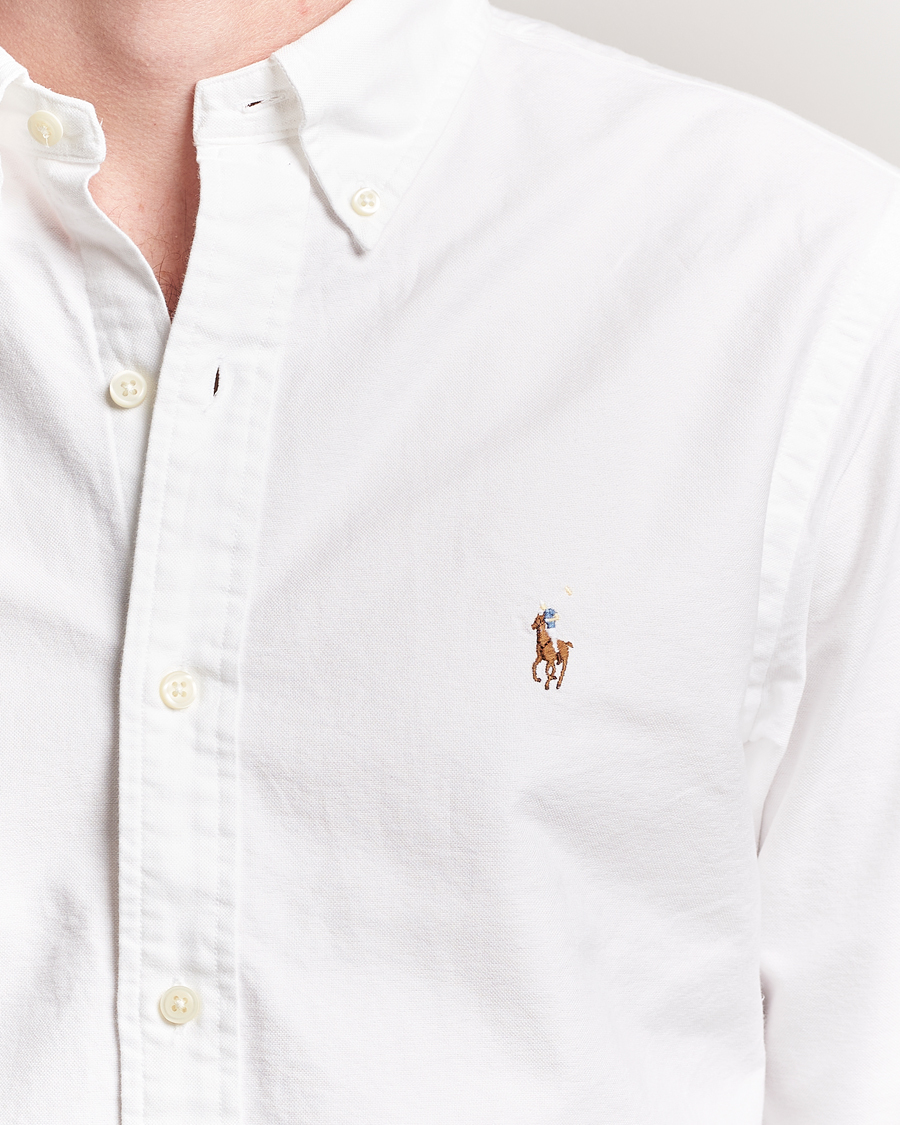 Heren | Overhemden | Polo Ralph Lauren | Custom Fit Oxford Shirt White