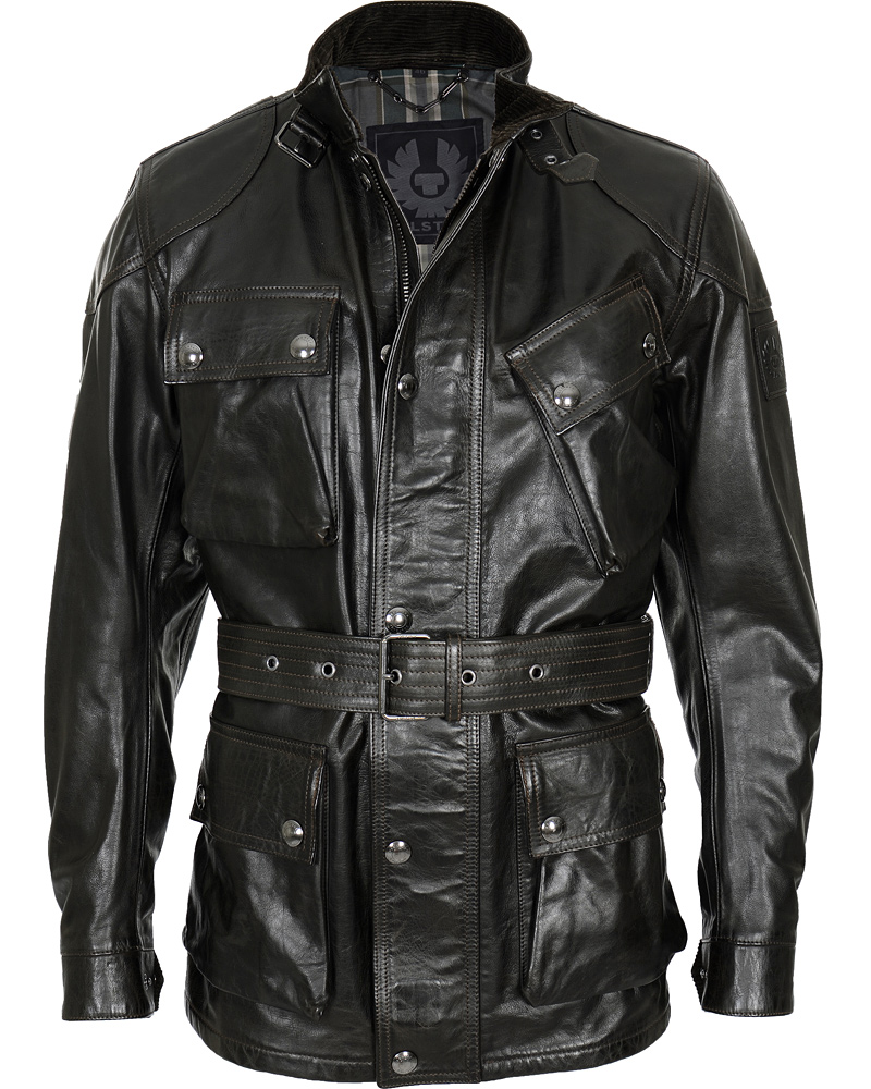 Heren | Jassen | Belstaff | Panther 4 Pocket Belted Leather Jacket Black