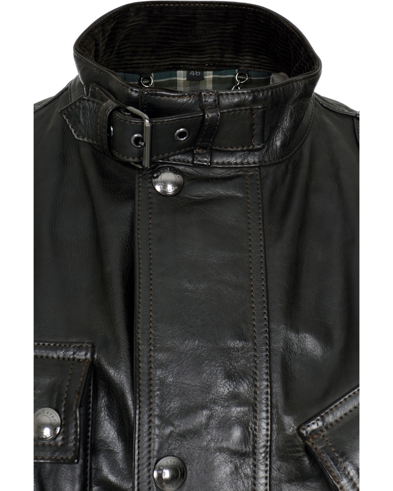 Heren | Jassen | Belstaff | Panther 4 Pocket Belted Leather Jacket Black