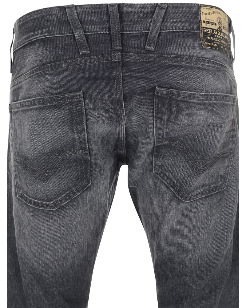 Heren | Broeken | Replay | M966K Jeto Jeans Grey
