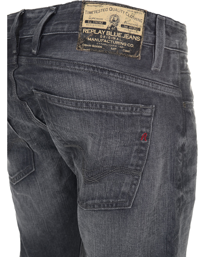 Heren | Broeken | Replay | M966K Jeto Jeans Grey