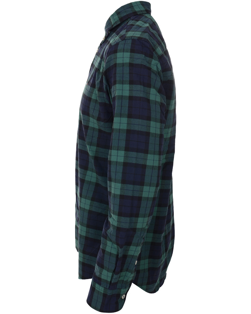 Heren | Overhemden | Tommy Hilfiger | Pharr Check New York Fit Shirt Navy