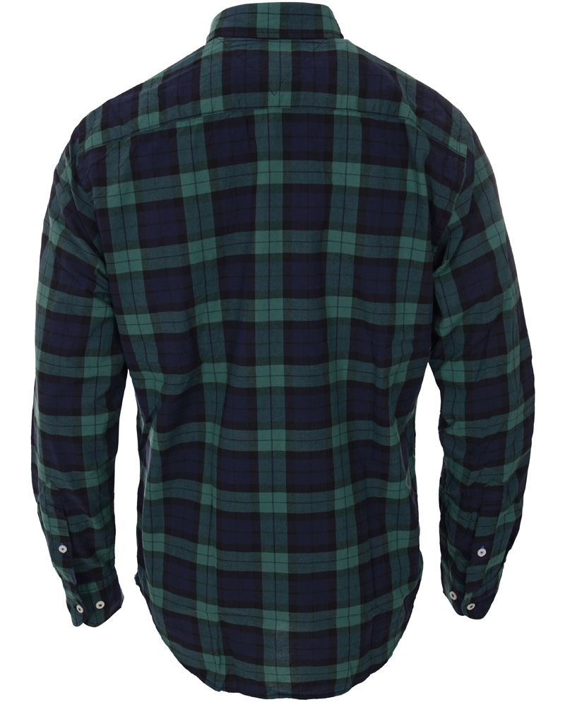 Heren | Overhemden | Tommy Hilfiger | Pharr Check New York Fit Shirt Navy