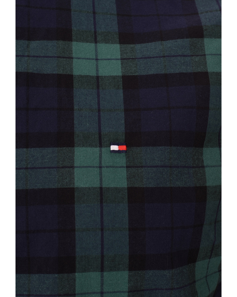 Heren | Overhemden | Tommy Hilfiger | Pharr Check New York Fit Shirt Navy