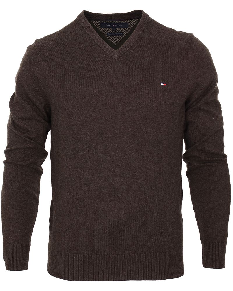 Heren | Truien | Tommy Hilfiger | Pima Cotton Cashmere Pullover After Dark