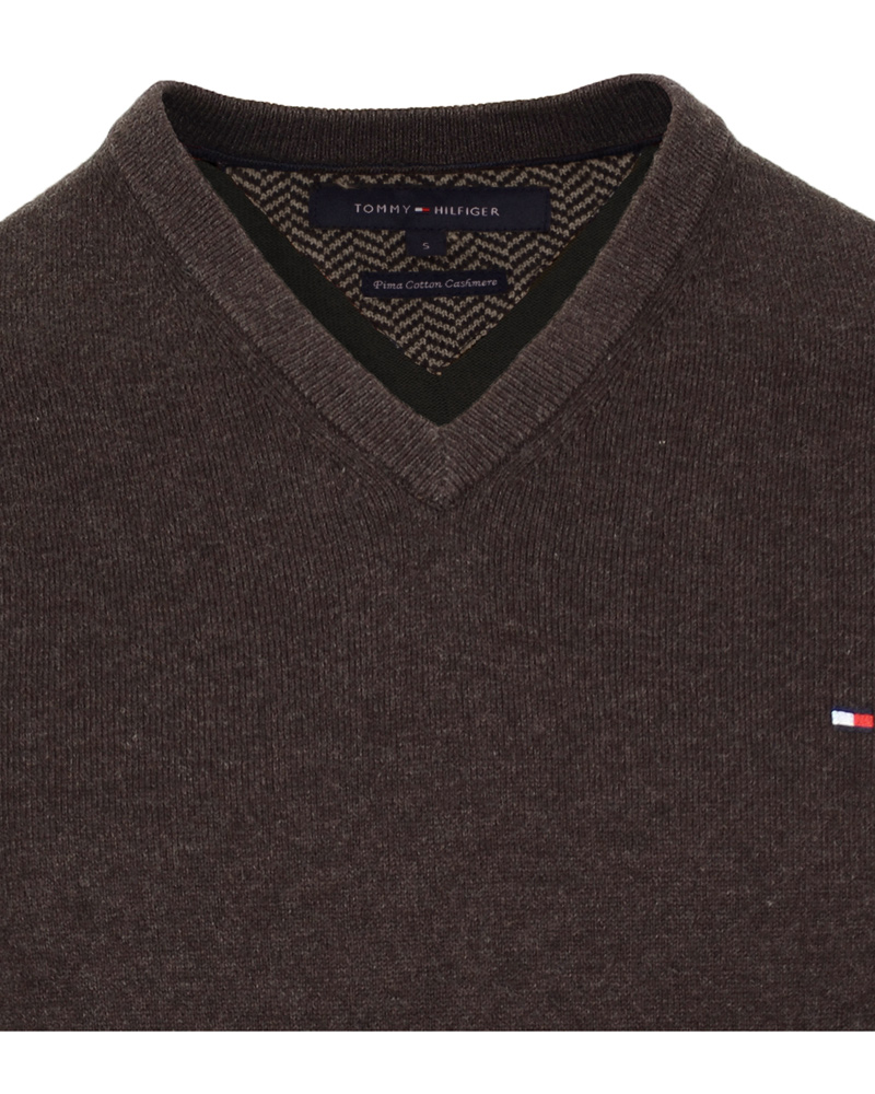 Heren | Truien | Tommy Hilfiger | Pima Cotton Cashmere Pullover After Dark