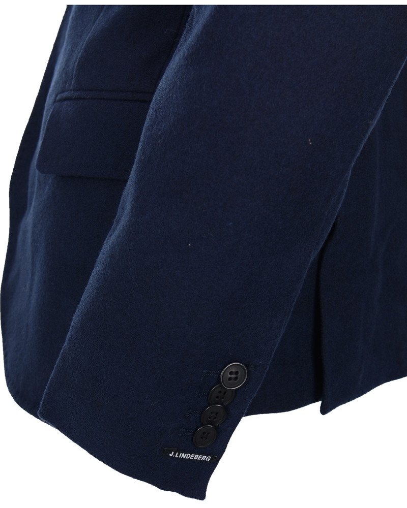 Heren | Blazers | J.Lindeberg | Hopper Cammo Flanel Jacket Navy