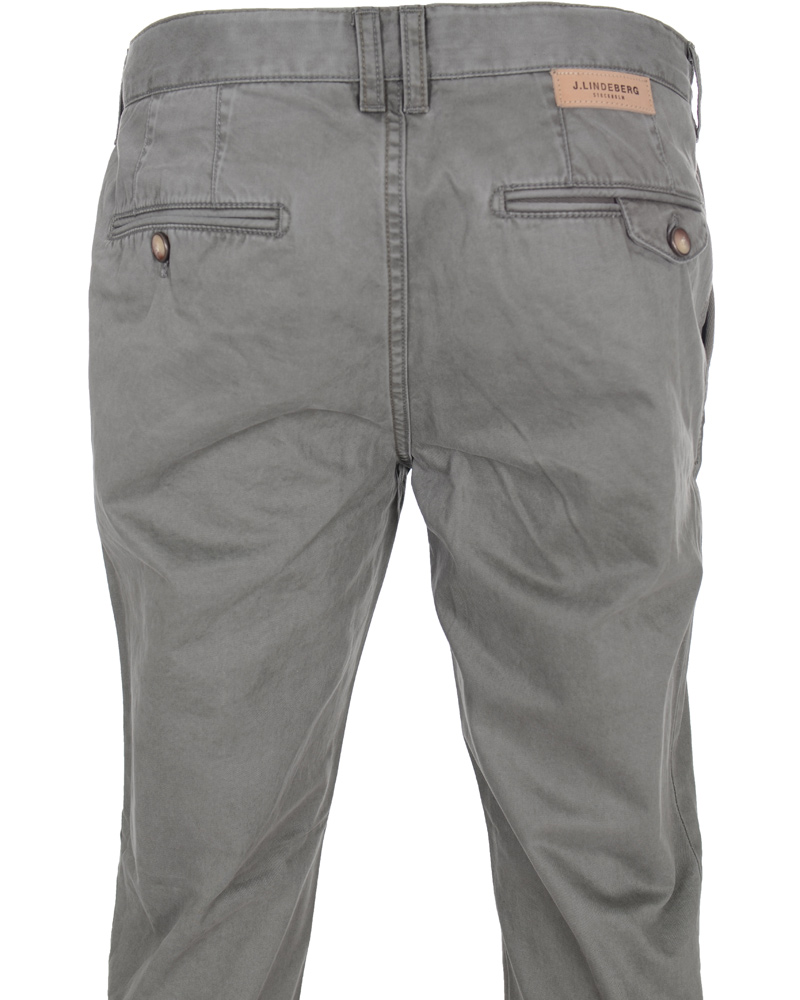 Heren | Broeken | J.Lindeberg | Chaze Season Cotton Chinos Mud Green