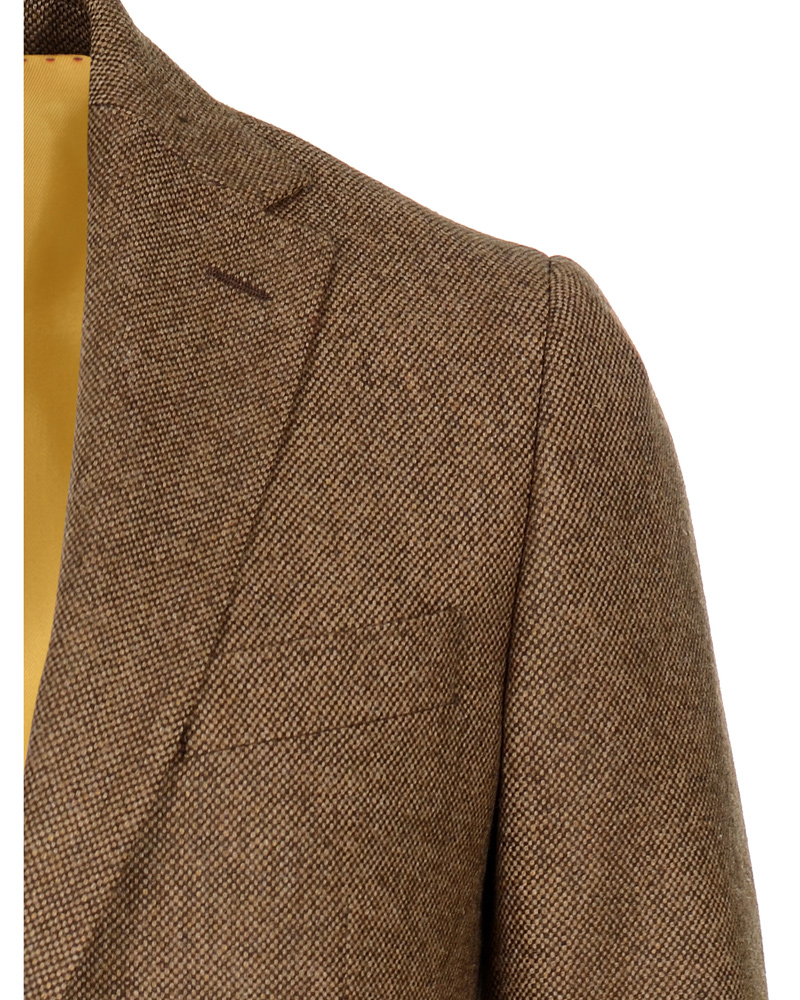 Heren | Blazers | Morris | Marlow Birds Eye Blazer Brown