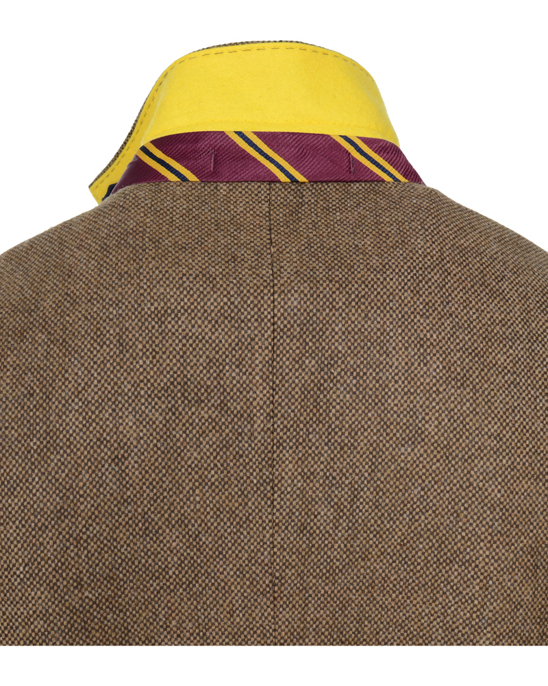 Heren | Blazers | Morris | Marlow Birds Eye Blazer Brown