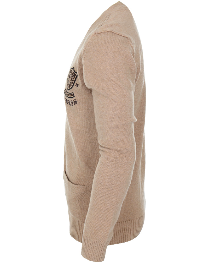 Heren | Truien | Morris | Bertie Cardigan Camel