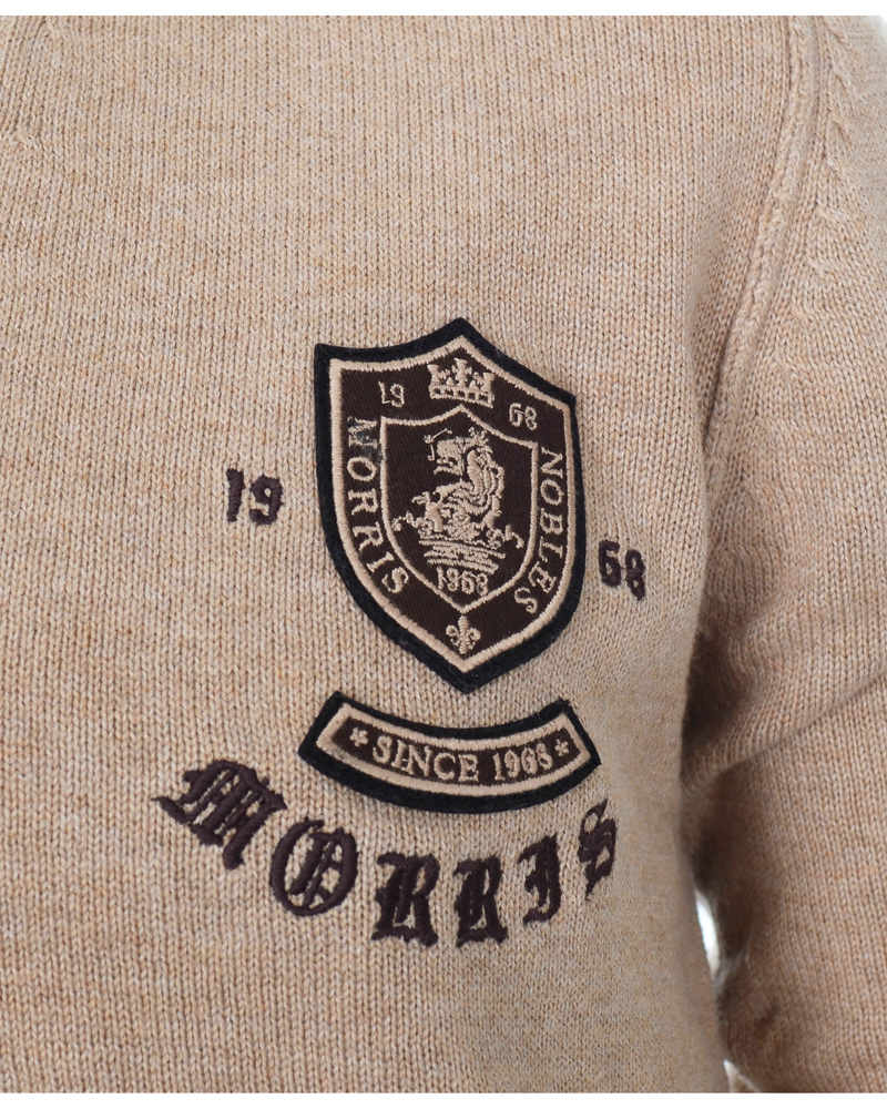 Heren | Truien | Morris | Bertie Cardigan Camel
