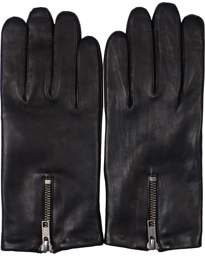 Heren | Filippa K Zip Glove Black | Filippa K | Zip Glove Black
