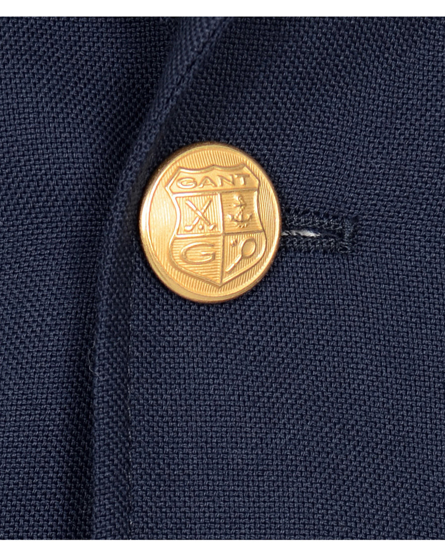 Heren | Blazers | GANT Rugger | The Hopsack Jacket Navy